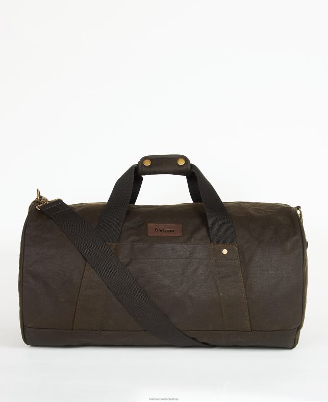Barbour accesorios hombres Armada bolsa de deporte de cera explorer LH60R2191