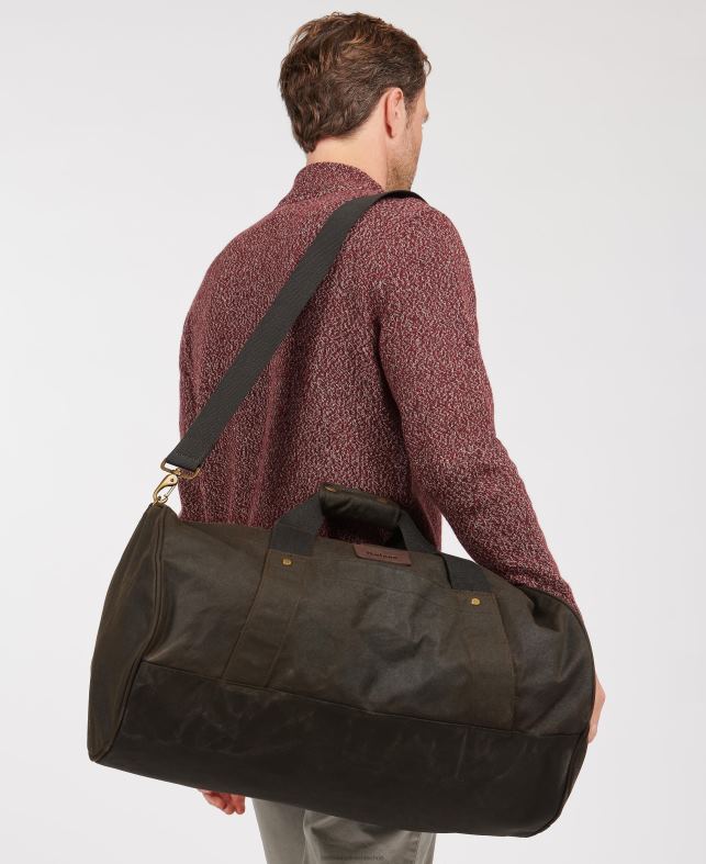 Barbour accesorios hombres Armada bolsa de deporte de cera explorer LH60R2191