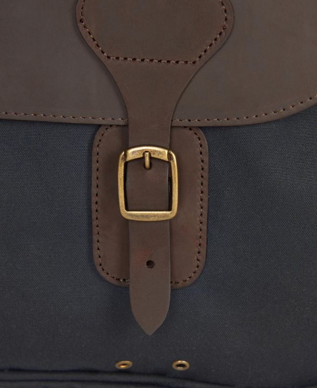 Barbour accesorios hombres Armada maletín de cuero encerado LH60R2184