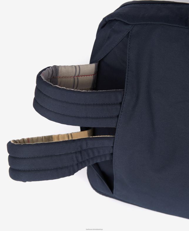 Barbour accesorios hombres azul marino clásico maletín para portátil de tres vías Cascade LH60R2196