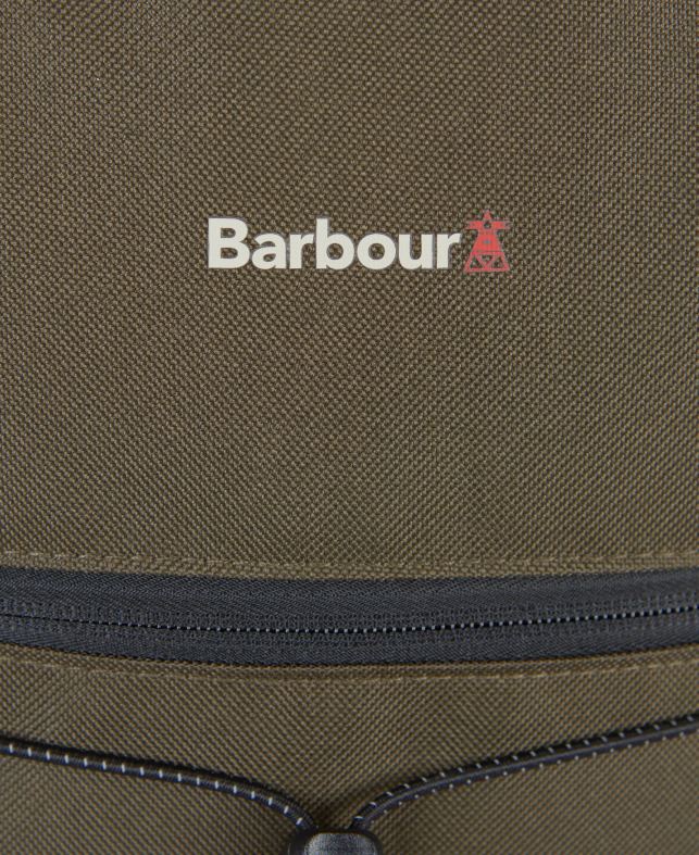 Barbour accesorios hombres lago/verde dorado mochila exploradora de lona arwin LH60R2193
