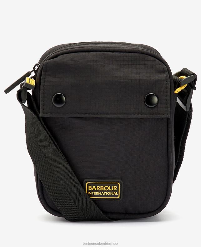 Barbour accesorios hombres negro bolso utilitario ripstop LH60R2200