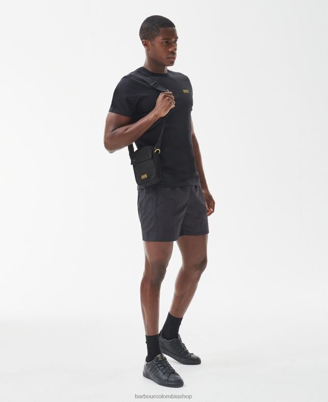 Barbour accesorios hombres negro bolso utilitario ripstop LH60R2200