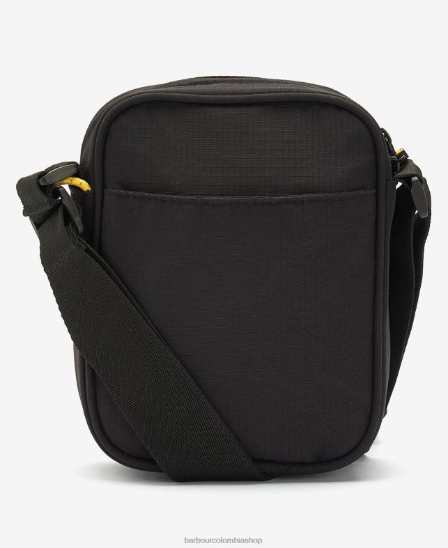 Barbour accesorios hombres negro bolso utilitario ripstop LH60R2200