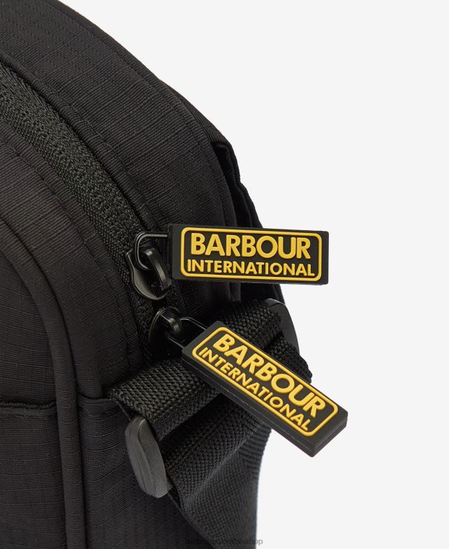 Barbour accesorios hombres negro bolso utilitario ripstop LH60R2200