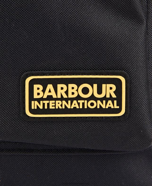 Barbour accesorios hombres negro mochila de golpe LH60R2190