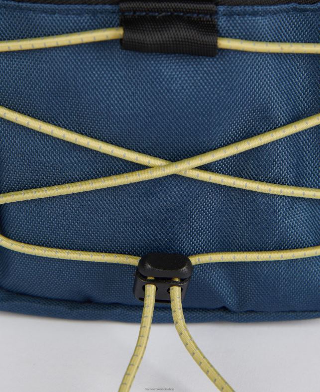 Barbour accesorios hombres verde oliva/negro bandolera de lona arwin LH60R2204