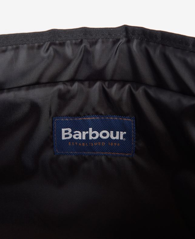 Barbour accesorios hombres verde oliva/negro bolsa de lona arwin LH60R2203