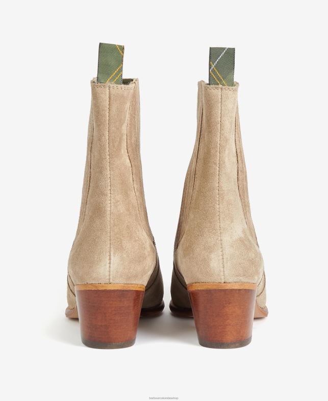 Barbour calzado mujer gris pardo botas chelsea vaqueras prue LH60R2075