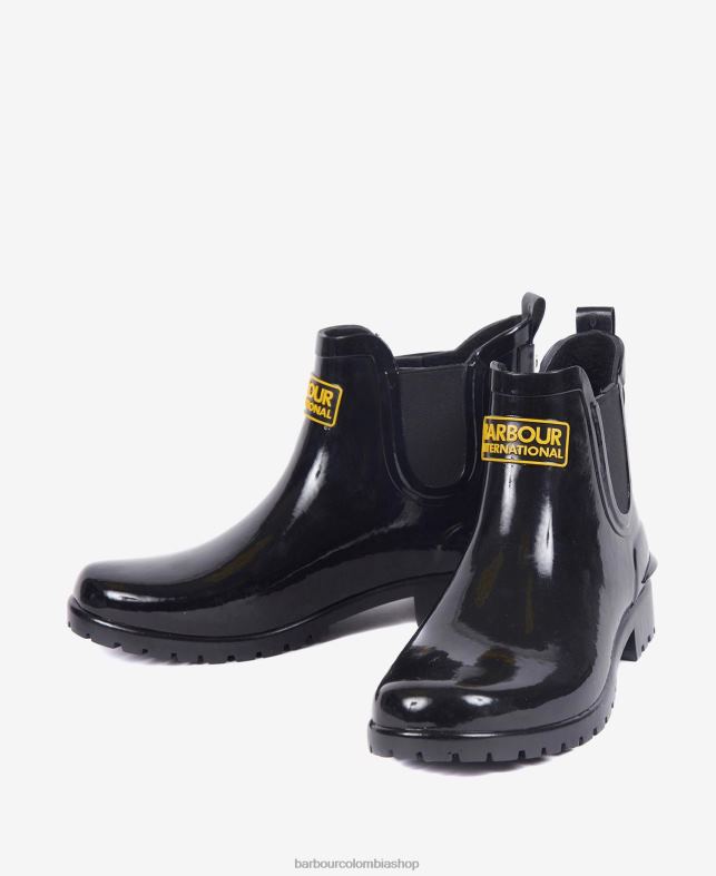 Barbour calzado mujer negro botas de agua assen chelsea LH60R2160
