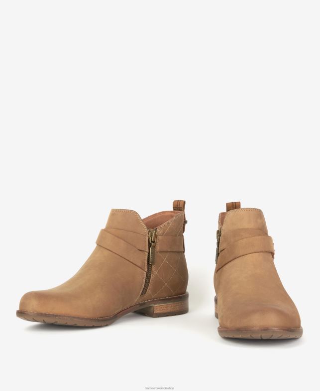 Barbour calzado mujer negro clásico botas darlene con cinturón LH60R2086