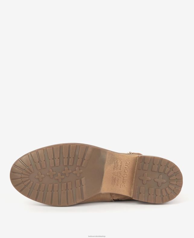 Barbour calzado mujer negro clásico botas darlene con cinturón LH60R2086