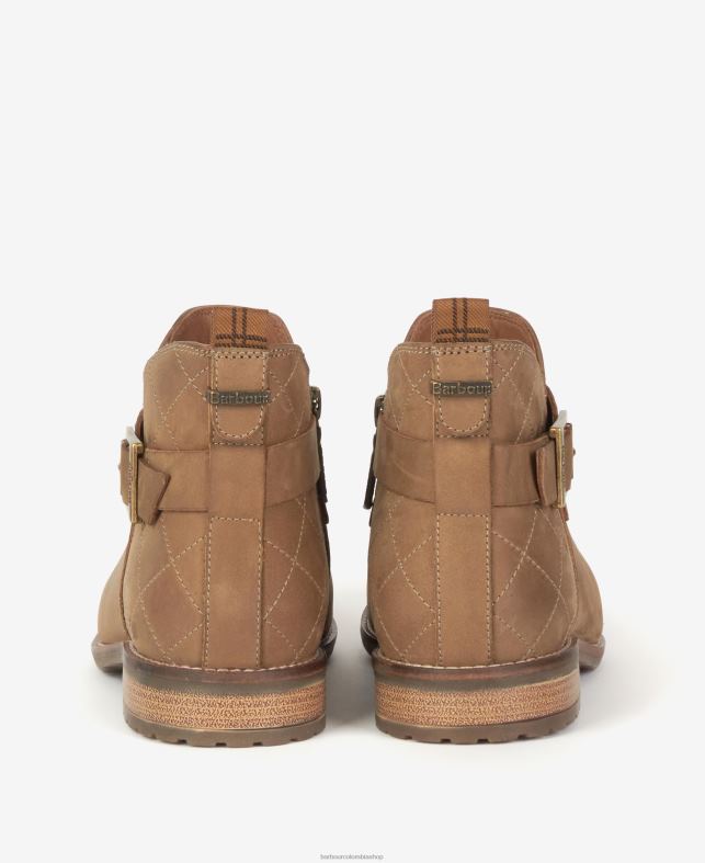 Barbour calzado mujer negro clásico botas darlene con cinturón LH60R2086