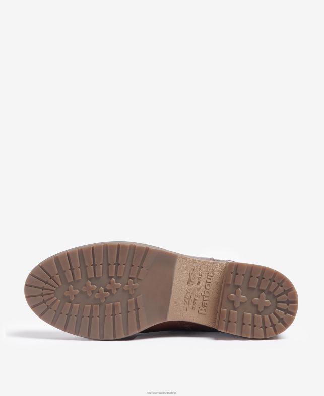 Barbour calzado mujer negro clásico botas darlene con cinturón LH60R2088