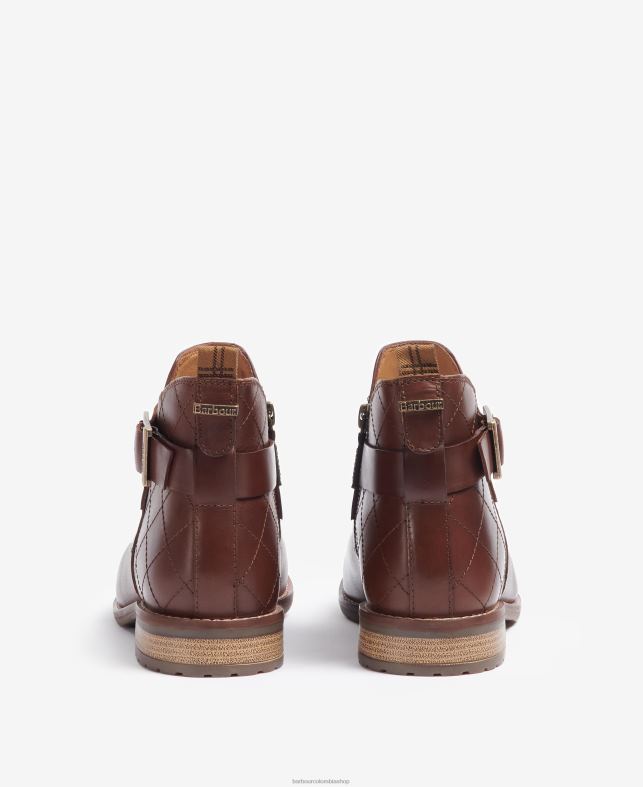 Barbour calzado mujer negro clásico botas darlene con cinturón LH60R2088